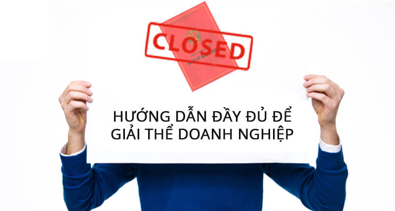 hướng dẫn giải thể doanh nghiệp