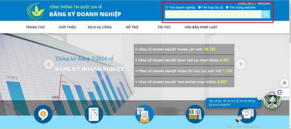 Ảnh 1 - tra cứu doanh nghiệp giải thể 2024