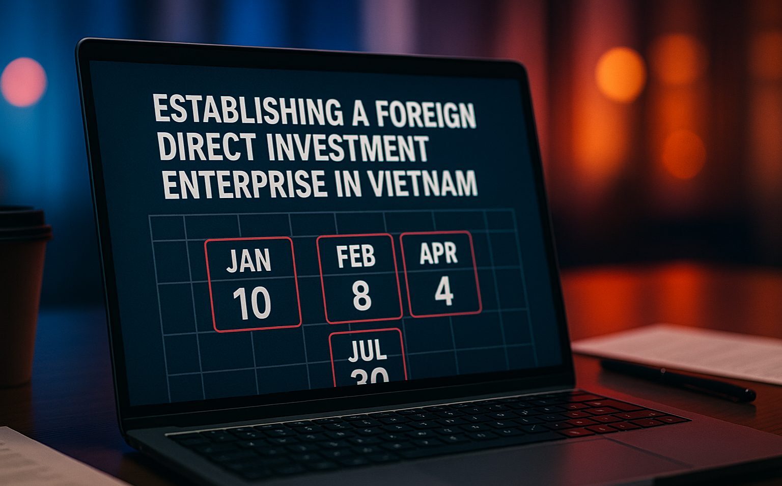 Thành lập doanh nghiệp tại Việt Nam theo hình thức đầu tư trực tiếp nước ngoài
