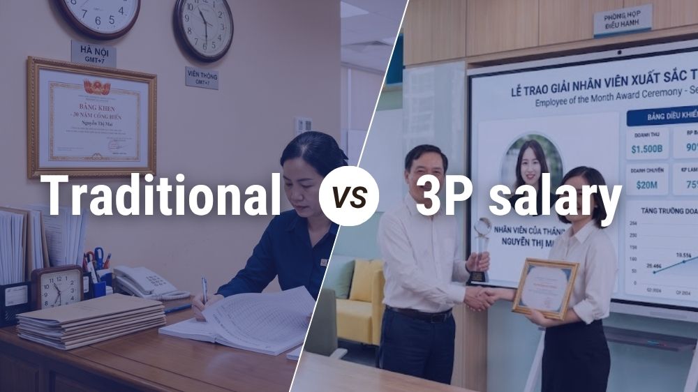 lương truyền thống và lương 3P