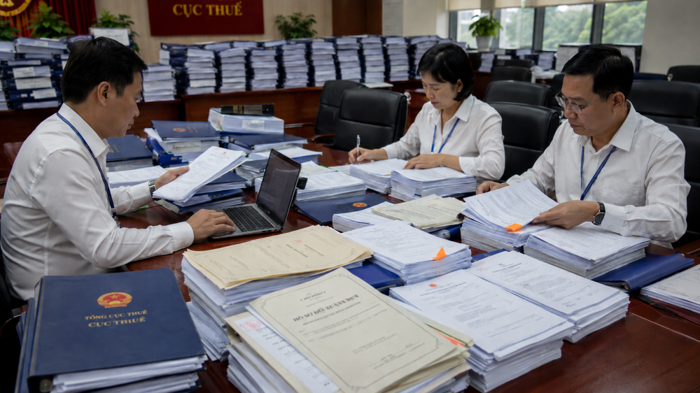 chiến dịch làm sạch mã số thuế